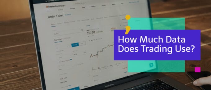 How Much Data Does Trading Use