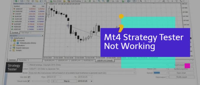 Mt4 Strategy Tester Not Working